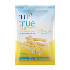 Phô mai tươi tự nhiên TH true CHEESE Mozzarella 4 que x 25g chính hãng | Siêu Thị GO!– Thực phẩm giá tốt
