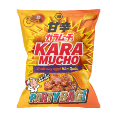 Snack khoai tây Karamucho vị sốt cay ngọt Hàn Quốc 117g chính hãng