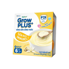 Lốc 4 váng sữa GrowPlus Colos Immune hộp 55g chính hãng | Siêu Thị GO!– Thực phẩm giá tốt