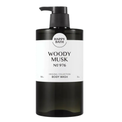 Sữa tắm Happy Bath Woody Musk 910g chính hãng