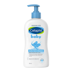 Tắm gội Cetaphil Baby Gentle 400ml chính hãng