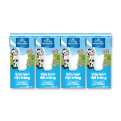 Lô 4 sữa tươi tiệt trùng Oldenburger có đường hộp 180ml chính hãng | Siêu Thị GO!– Thực phẩm giá tốt