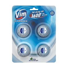 Viên tẩy toilet Vim 180g chính hãng