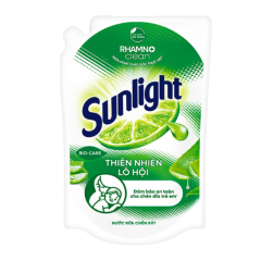 Nước rửa chén Sunlight thiên nhiên túi 2kg chính hãng