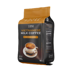 Cà phê sữa hòa tan Adore túi 48 gói x 16g chính hãng