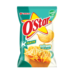 Snack OStar vị xốt mayo Hàn Quốc 125g chính hãng