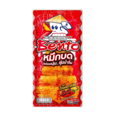 Snack mực cán Bento vị ớt kiểu Thái 18g chính hãng