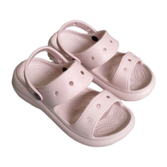 Dép 2 quai trẻ em màu hồng DEB0001 T6.2025 size 31 chính hãng