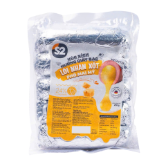 Xúc xích nướng giấy bạc lõi nhân xốt phô mai Mỹ S2 250g chính hãng