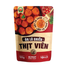 Thịt viên xốt cà chua Cây Thị gói 120g chính hãng