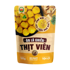 Thịt viên xốt phô mâi Cây Thị gói 120g chính hãng