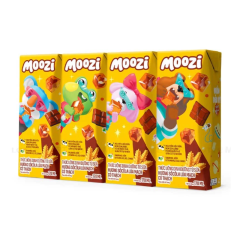 Lô 4 sữa lúa mạch có thạch Moozi hương socola hộp 170ml chính hãng | Siêu Thị GO!– Thực phẩm giá tốt