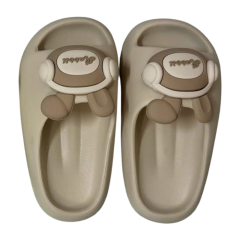Dép trẻ em quai ngang thỏ cute T6.2025 size 32/33 chính hãng