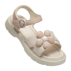 Sandal bé gái Bitis Eva BEG001300 màu kem size 35 chính hãng