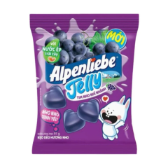 Kẹo dẻo Alpenliebe hương nho gói 91g chính hãng