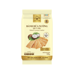 Bánh dừa nướng Quý Thu Viet Gems gói 130g chính hãng
