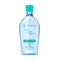 Nước tẩy trang Senka Toner Formula Acne Care chai 400ml chính hãng