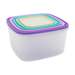 Bộ 5 hộp nhựa màu Pastel chính hãng