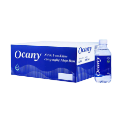Thùng 24 nước ion kiềm Ocany chai 350ml chính hãng