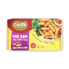 Chả ram kiểu miền Trung Cầu Tre nhân bắp và thịt 210g chính hãng | Siêu Thị GO!– Thực phẩm giá tốt