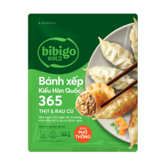 Bánh mandu CJ Bibigo nhân thịt và rau củ 350g chính hãng