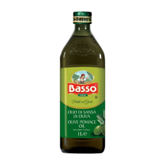 Dầu Olive nguyên chất Pomace Basso EuFood 1000ml chính hãng | Siêu Thị GO!– Thực phẩm giá tốt