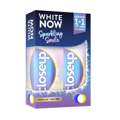 Lô 2 Kem đánh răng Closeup Sparklng Smile 100g chính hãng