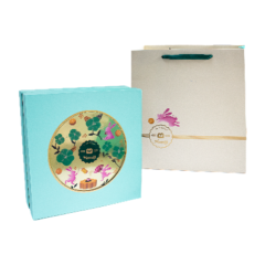 Hộp 4 bánh trung thu Hữu Nghị Momiji Mochi 320g chính hãng