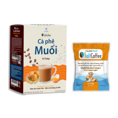 Cà phê muối SaltCoffee vị trứng hộp 9 gói x 20g chính hãng