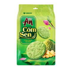 Bánh gạo nướng An vị cốm sen 252g chính hãng
