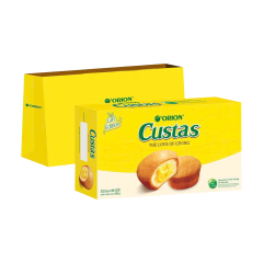 Bánh Orion Custas 18P hộp 423g chính hãng