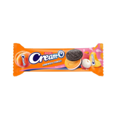 Bánh quy Cream-O socola kem hương vải đào 85g chính hãng