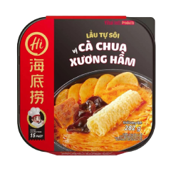 Lẩu tự sôi Yihai vị cà chua xương hầm 282g chính hãng