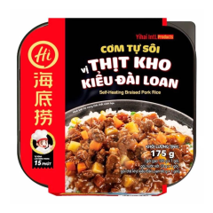 Cơm tự sôi Yihai vị thịt kho kiểu Đài Loan 175g chính hãng