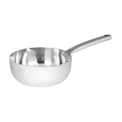 Chảo inox sâu lòng miệng rót Green Cook GCP255 20cm chính hãng
