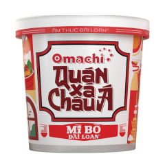 Mì Omachi Quán Xá Châu Á vị bò Đài Loan 95g chính hãng