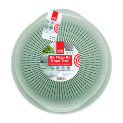 Bộ thau rổ nhựa tròn GO! 35cm chính hãng
