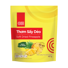 Thơm sấy dẻo GO! 40g chính hãng
