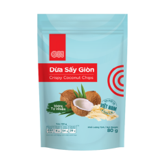 Dừa sấy giòn GO! 80g chính hãng
