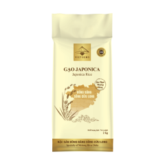 Gạo Japonica Viet Gems túi 2kg chính hãng | Siêu Thị GO!– Thực phẩm giá tốt