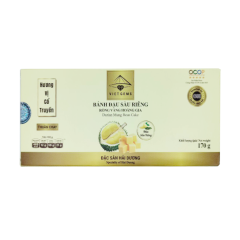 Bánh đậu sầu riêng Viet Gems Rồng Vàng Hoàng Gia 170g chính hãng