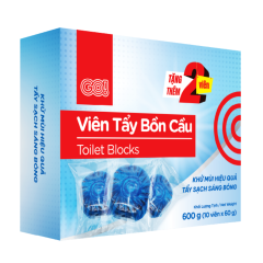 Viên tẩy bồn cầu GO! 10 viên chính hãng