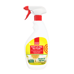 Nước lau bếp bọt tuyết GO! hương chanh 500ml chính hãng