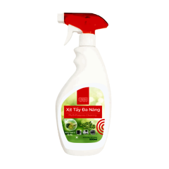 Xịt tẩy đa năng GO! hương chanh sả chai 500ml chính hãng