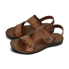 Sandal nam BQ SDM0226 màu nâu bò size 41 chính hãng