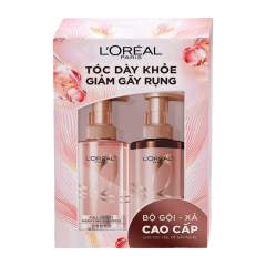 Combo dầu gội + dầu xả L'Oreal ngăn rụng tóc 440ml chính hãng