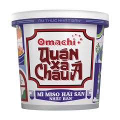 Mì Omachi quán xá châu á miso hải sản Nhật Bản 96g chính hãng | Siêu Thị GO!– Thực phẩm giá tốt