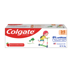 Kem đánh răng Colgate Kids hương dâu bơm 85g chính hãng