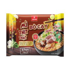 Mì bò cay Vifon có thịt gói 90g chính hãng | Siêu Thị GO!– Thực phẩm giá tốt