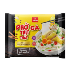 Phở gà có thịt Vifon gói 90g chính hãng